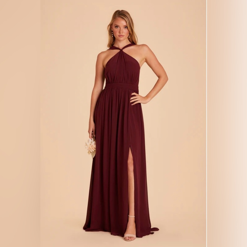 NWT Birdy Grey Kiko Chiffon Cabernet L